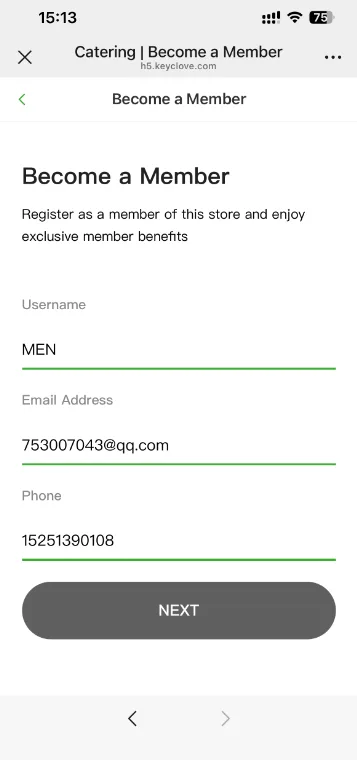 Mobile Self-Service Ordering screenshot 2