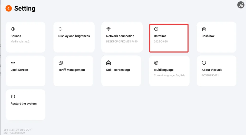 Instructions for Using the Functions of the Ordering Cash Register screenshot 16