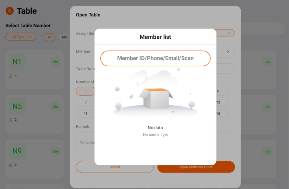 Instructions for Using the Functions of the Ordering Cash Register screenshot 48