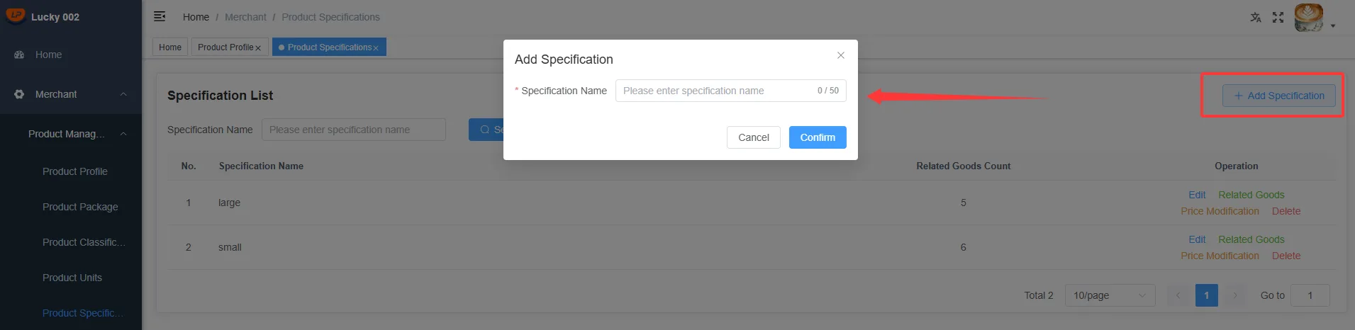 Instructions for Using the Functions of the Store Management System screenshot 34