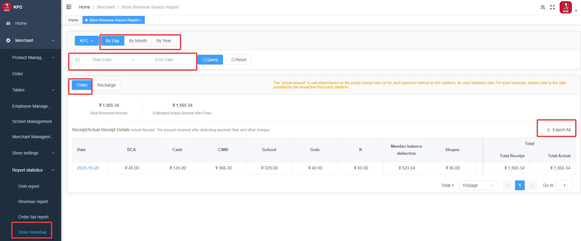 Instructions for Using the Functions of the Store Management System screenshot 141