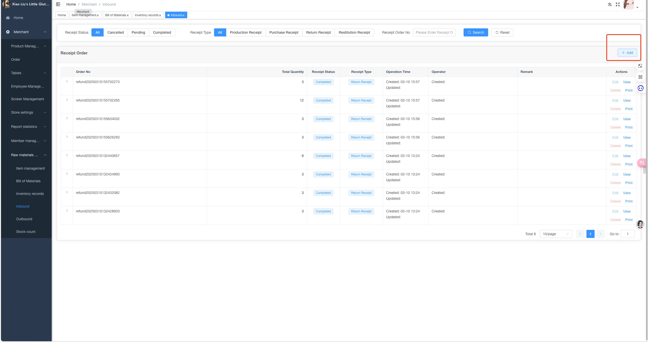 Instructions for Using the Functions of the Store Management System screenshot 155