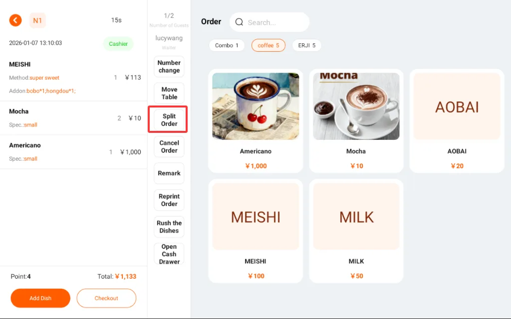 Waiter Ordering Tablet screenshot 27